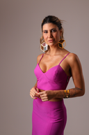Top Cropped Rosa Alfaiataria - TYNA - foto 1