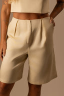 BERMUDA WIDE LEG MACADÂMIA