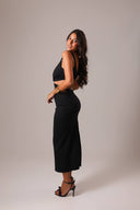 VESTIDO BICOLOR MALHA