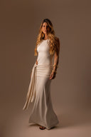 VESTIDO LONGO OFF WHITE