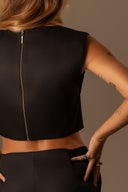 CORPETE DECOTE V PRETO