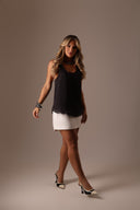 SAIA CURTA OFF WHITE