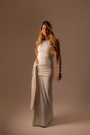 VESTIDO LONGO OFF WHITE