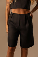 BERMUDA WIDE LEG PRETA