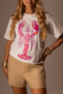 CAMISETA PINK LOBSTER