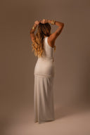 VESTIDO LONGO OFF WHITE