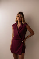 Short Saia Burgundy - TYNA - foto 2