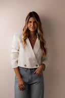 BLAZER AMALFI CURTO TRANSPASSADO OFF