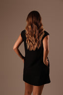 VESTIDO ALFAIATARIA PRETO