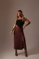 TOP BANDANA PRETO COM AMARRAÇÃO