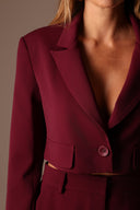 Blazer Alfaiataria Vinho - TYNA - foto 3