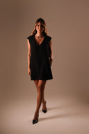 VESTIDO ALFAIATARIA PRETO