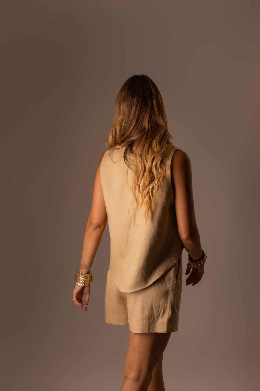 BLUSA LINHO ASSIMÉTRICO PAÇOCA