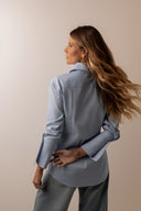 Camisa Florença Punho Azul Claro - TYNA - foto 4