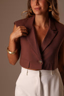 Blazer Colete Choco - TYNA - foto 3