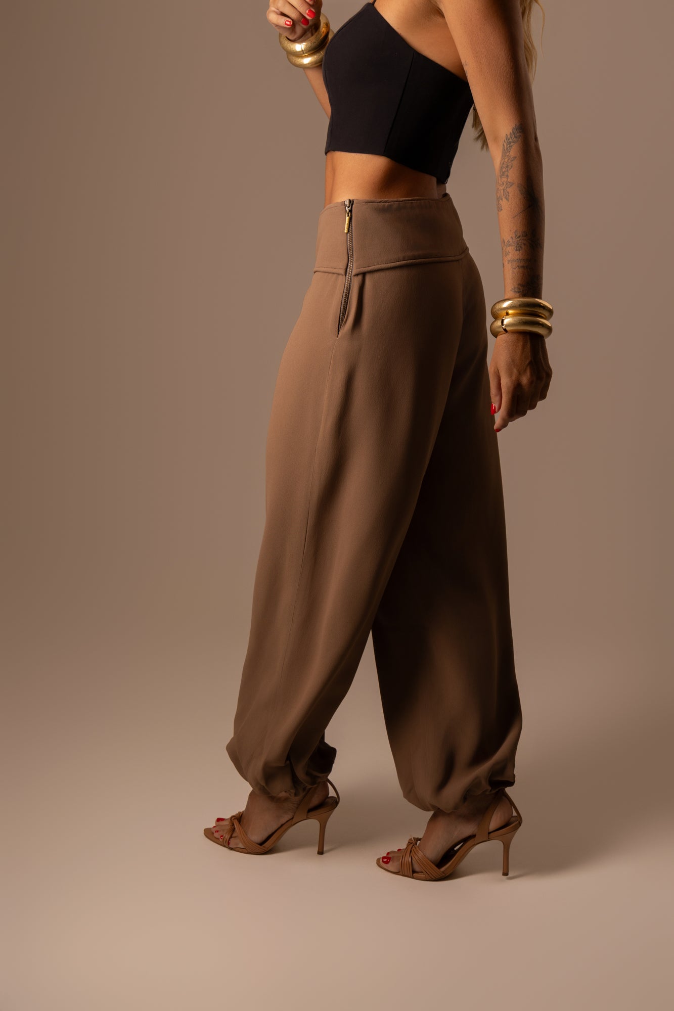 CALÇA PALA MARROM PATOU