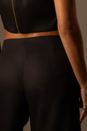 BERMUDA WIDE LEG PRETA