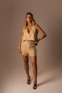 SHORT LINHO PURO PAÇOCA