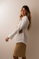 Camisa Florença Punho Largo Branca - TYNA - foto 6