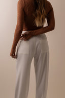 Calça Reta Alfaiataria Off White - TYNA - foto 7