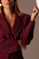 Blazer Alfaiataria Vinho - TYNA - foto 6