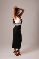 VESTIDO BICOLOR MALHA