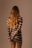 Vestido Tule Curto Zebra - TYNA - foto 5