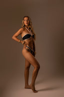 BIQUINI CORDA PRETO COM VIÉS