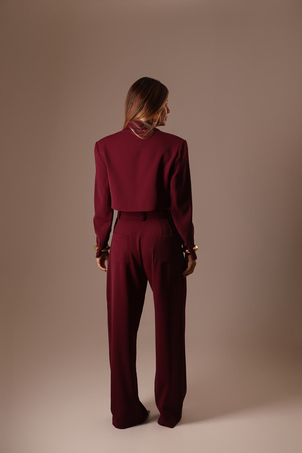 CALÇA ALFAIATARIA VINHO