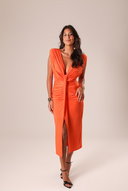 VESTIDO LARANJA JERSEY