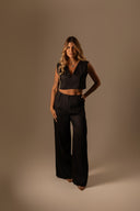 CALÇA WIDE LEG PRETA