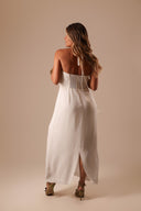 VESTIDO OFF WHITE AMARAÇÃO