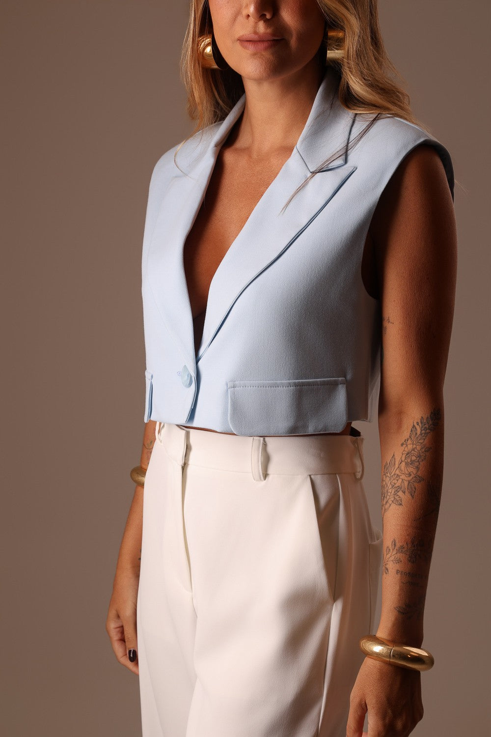 BLAZER COLETE AZUL SERENO