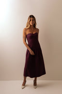 Vestido Milano Vinho Berry - TYNA - foto 2