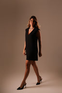 VESTIDO ALFAIATARIA PRETO