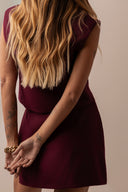 Short Saia Burgundy - TYNA - foto 10