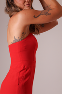 MACACÃO VERMELHO COM BARBATANA