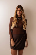 Blusa Café Gola Tule - TYNA - foto 1