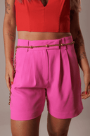 CINTO CORRENTE METAL DOURADO COM DETALHES EM ESFERAS