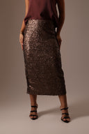 Blusa Decote U Cor Marrom Mascavo - TYNA - foto 5