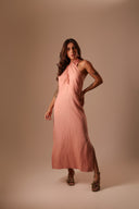 VESTIDO ROSE BLUSH LINHO