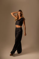 CALÇA WIDE LEG PRETA