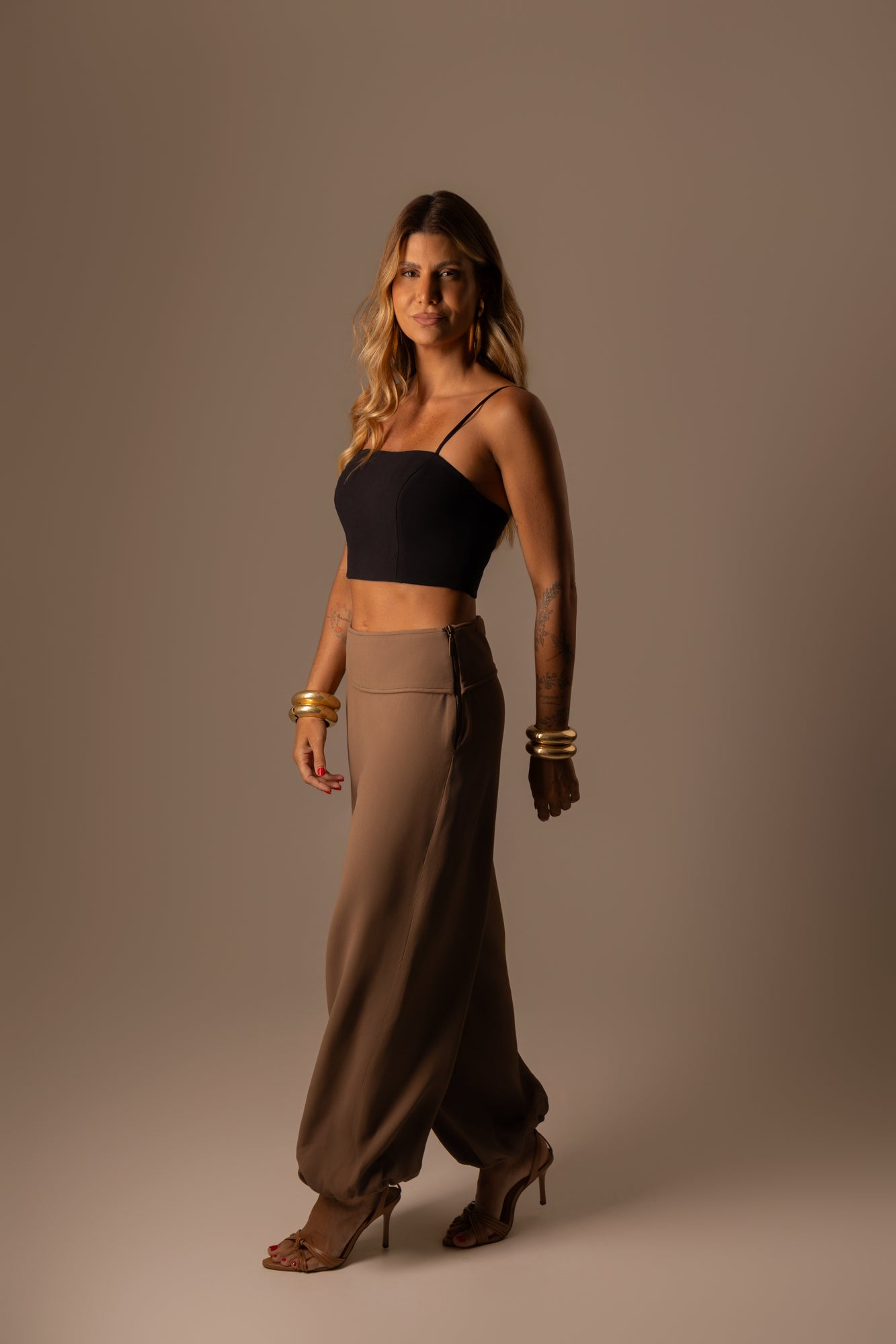 CALÇA PALA MARROM PATOU