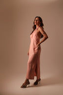 VESTIDO ROSE BLUSH LINHO