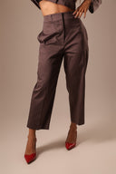 Calça Alfaiataria Corte Reto Fendi - TYNA - foto 4