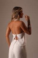 Conjunto Off White Crepe Patou - TYNA - foto 4