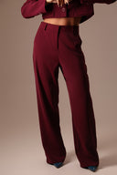 CALÇA ALFAIATARIA VINHO