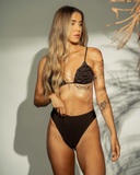 Biquini Alça Marrom Semi Hot Pant - Biquíni - TYNA - foto 1