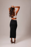 VESTIDO BICOLOR MALHA