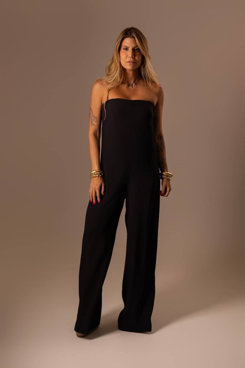 MACACÃO ALFAIATARIA PRETO